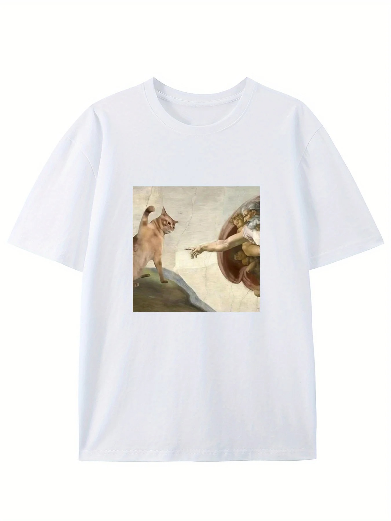 Creative Renaissance Cat T-Shi - Summer Renaissance Clothing recension och pris