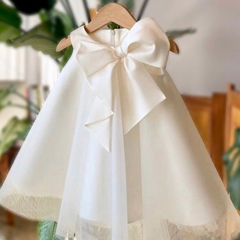 Summer Big Bow Baby Girl Dress - Summer Clothing Toddler recension och pris