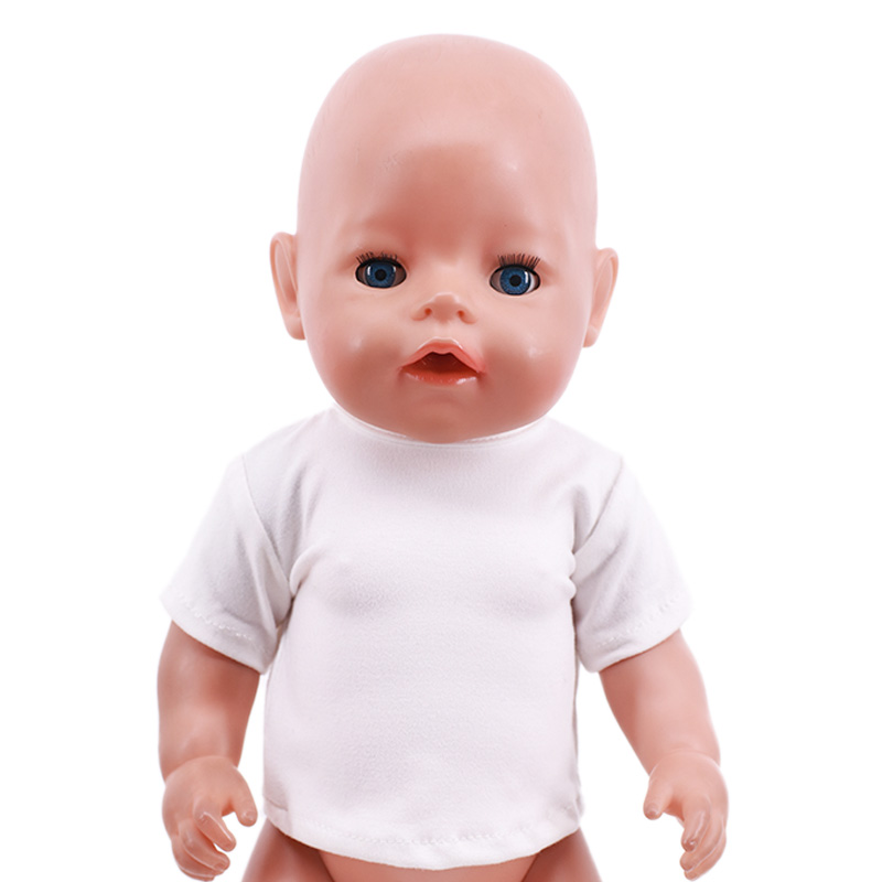 Doll Clothes Summer T-shirt Pu - Summer Clothing Newborn recension och pris
