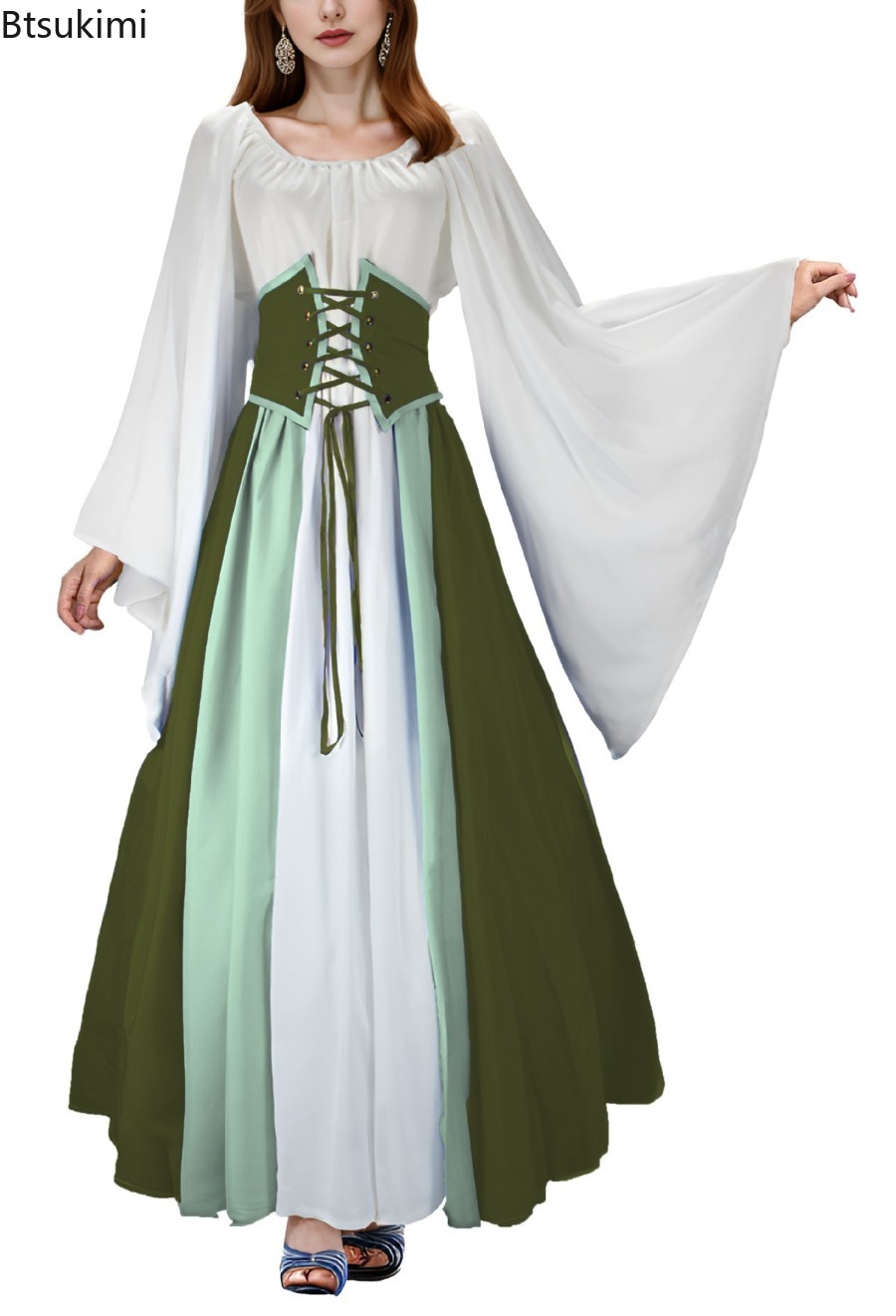New 2026 Women's Renaissance V - Summer Renaissance Clothing recension och pris