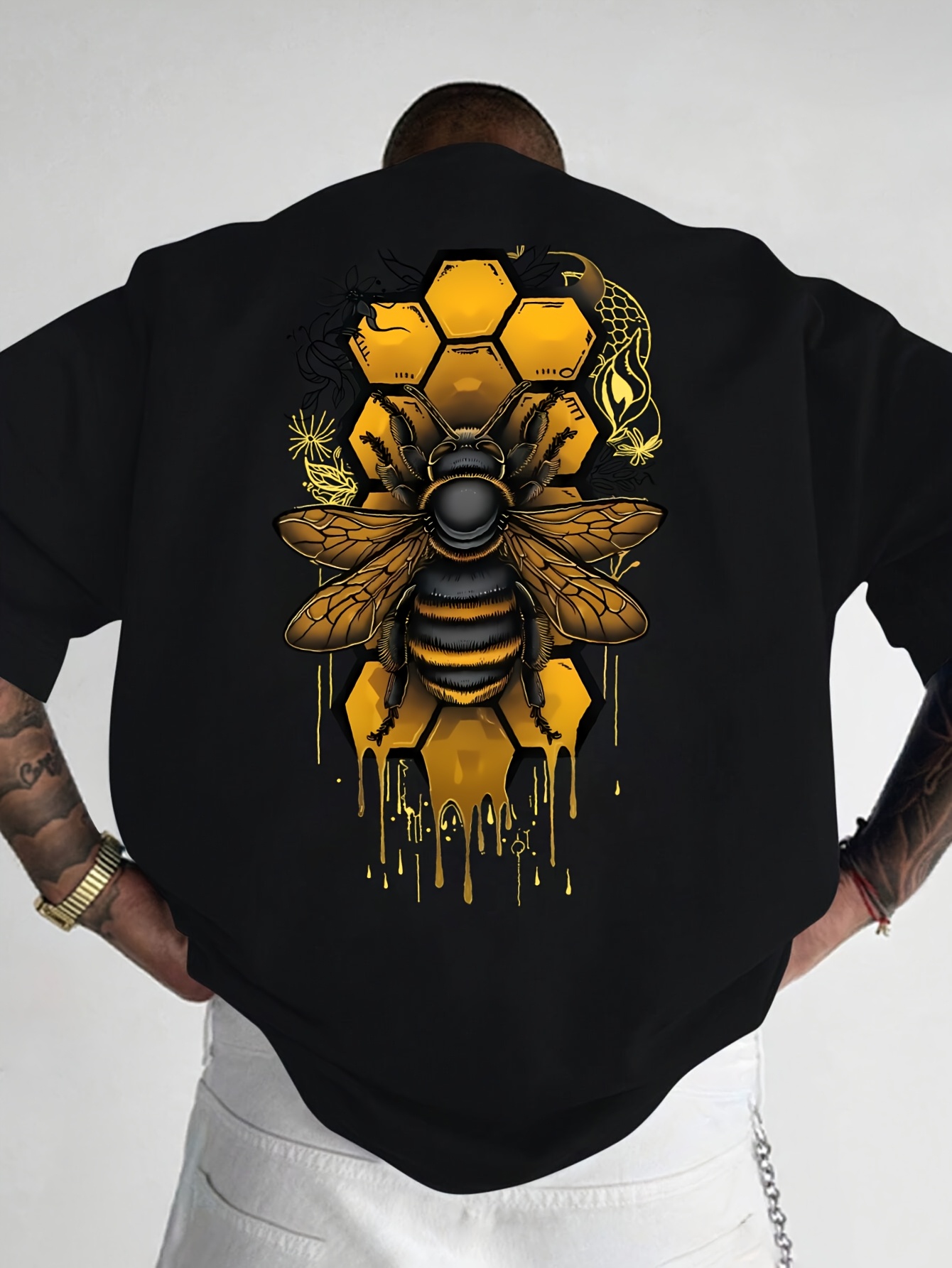 Honeycomb Bee with Dripping Ho - Summer Clothing Drip recension och pris