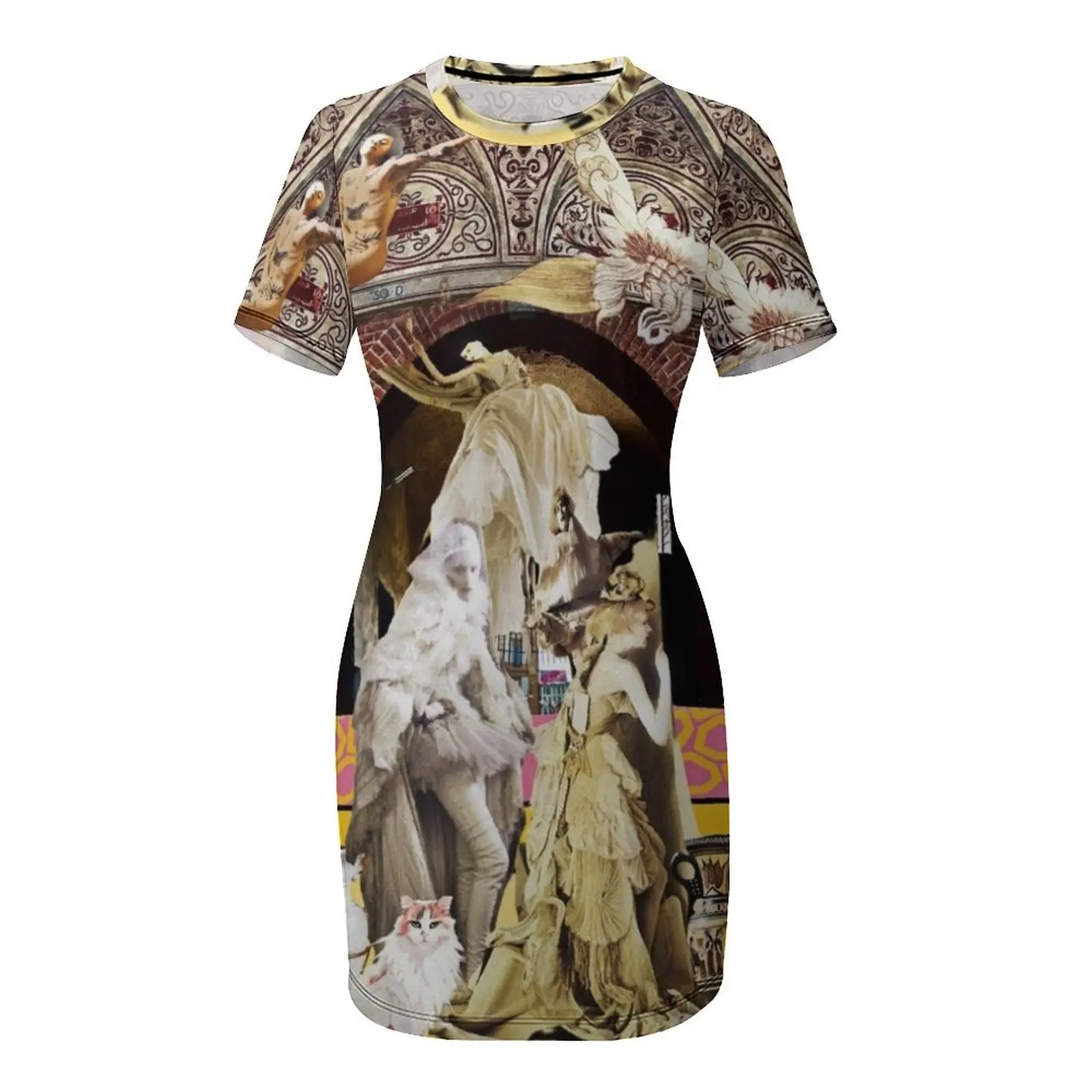 Renaissance Short-Sleeved Dres - Summer Renaissance Clothing recension och pris