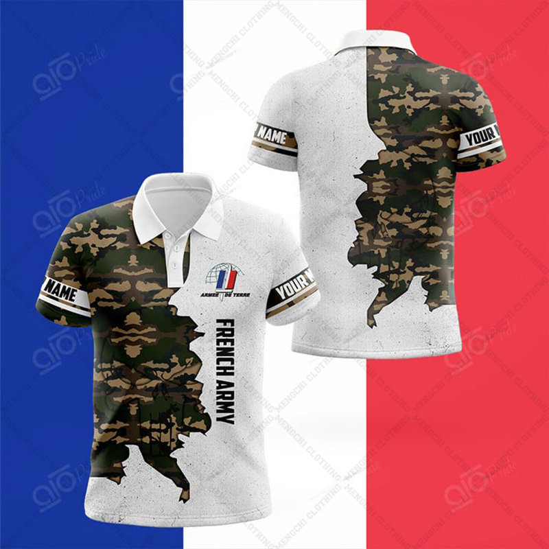 Custom Name France Flag Graphi - Summer Clothing Name recension och pris