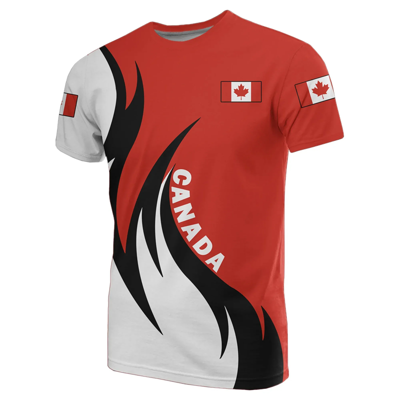 Canada Day T-shirt Canadian Fl - Summer Clothing Women Canada recension och pris