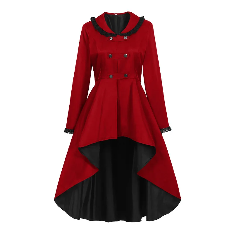 Women Renaissance Trench Tailc - Summer Renaissance Clothing recension och pris
