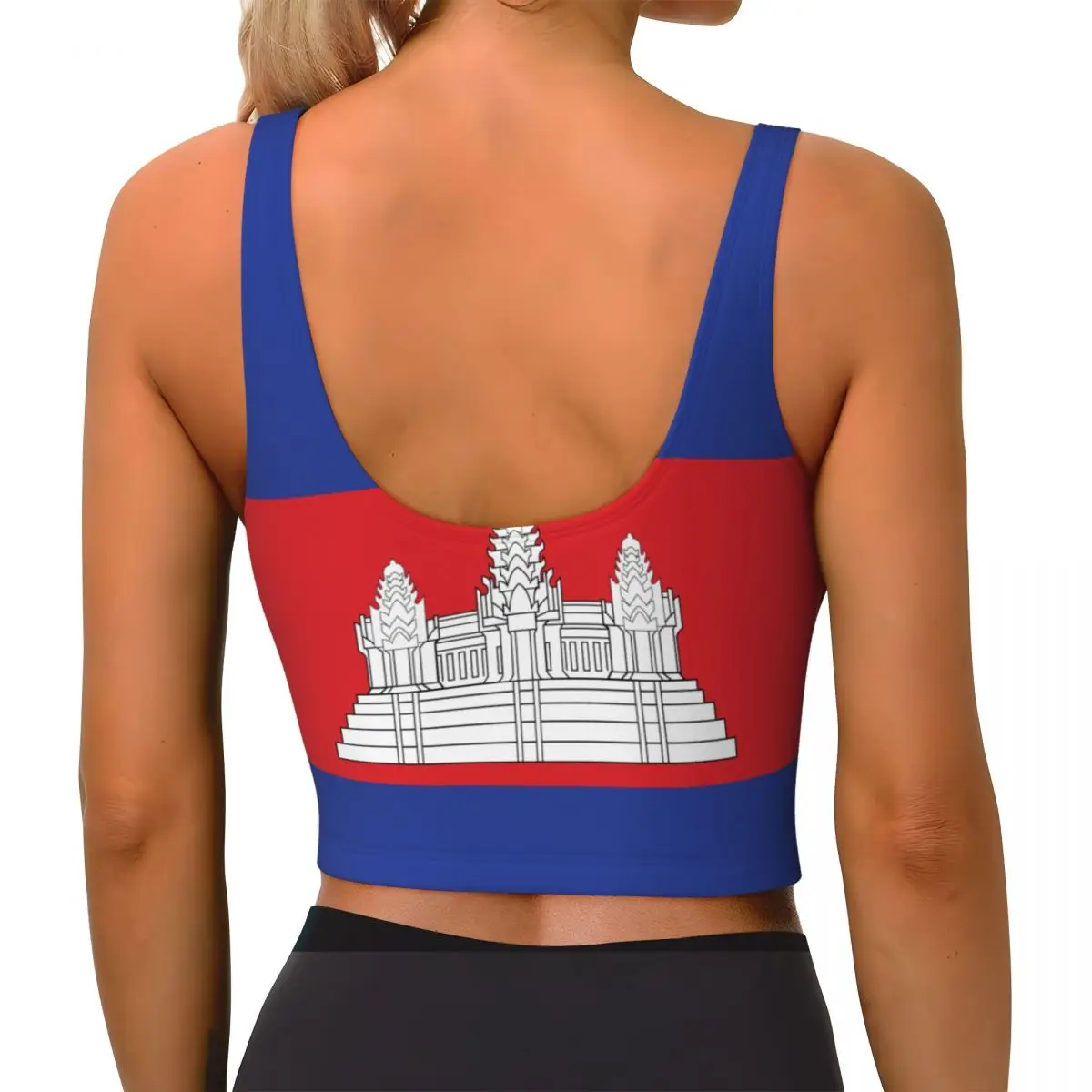Yoga Vest Women Gym Sports Cro - Tank Top Breathable recension och pris