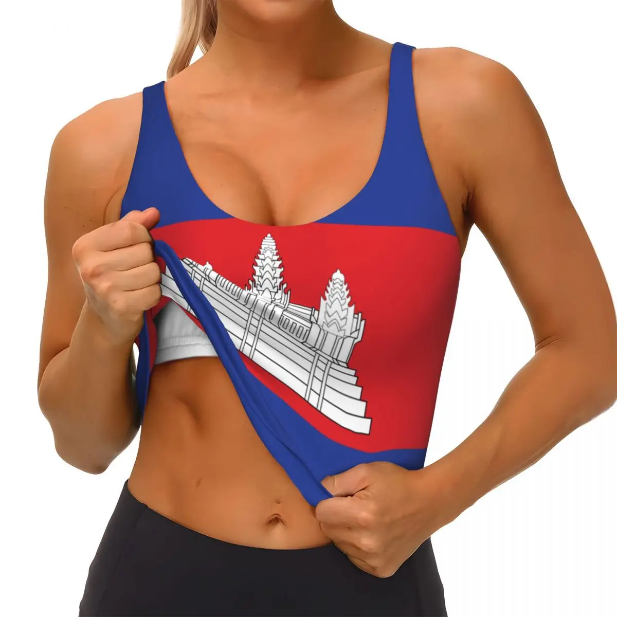 Yoga Vest Women Gym Sports Cro - Tank Top Breathable recension och pris