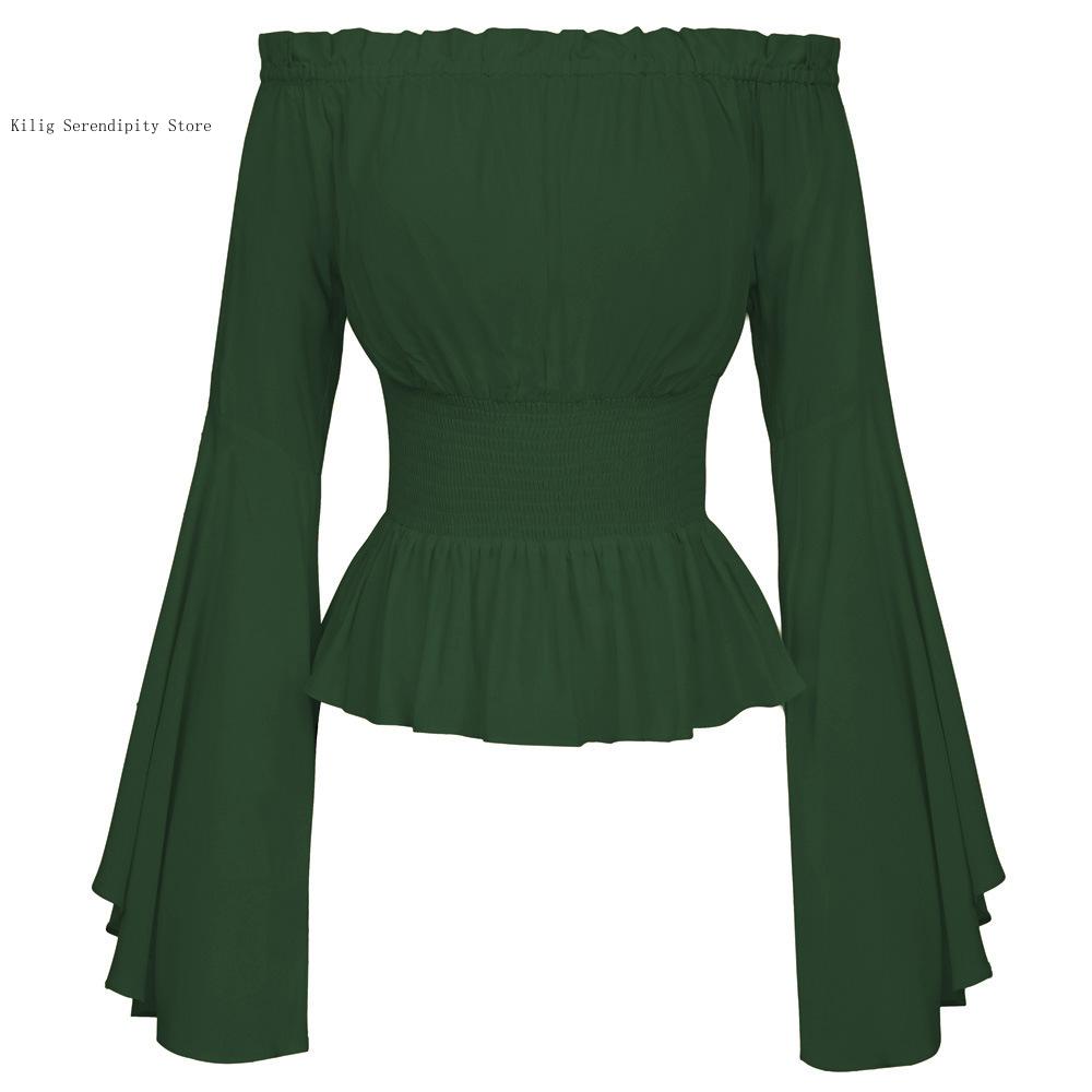 Middle Ages Tops and Long Slee - Summer Renaissance Clothing recension och pris