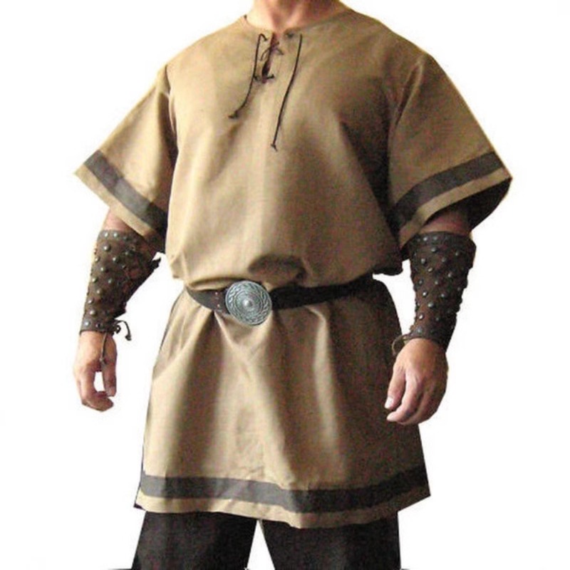 Casual Men's Stage Clothing Me - Summer Renaissance Clothing recension och pris