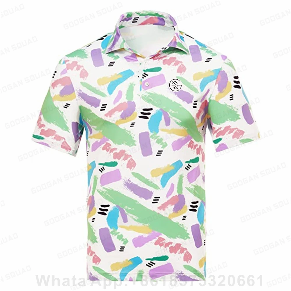 2023 New Summer Men Polo Shirt - Summer Golf Clothing recension och pris