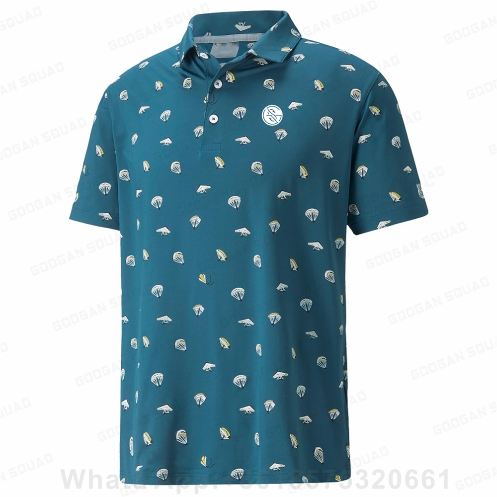 2023 New Summer Men Polo Shirt - Summer Golf Clothing recension och pris