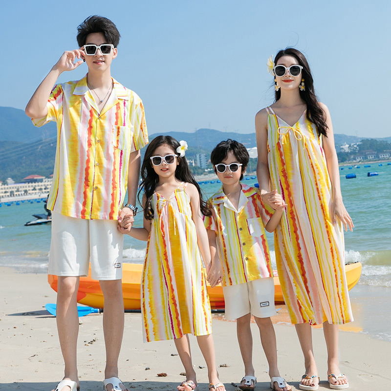 Couple Beach Look Family Vacat - Summer Clothing Resort recension och pris