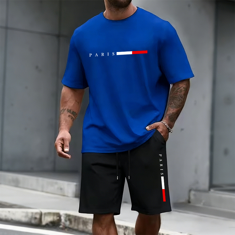 Men's Tracksuit 2 Piece  O-nec - Summer Clothing Plus recension och pris
