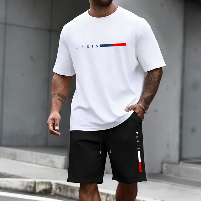 Men's Tracksuit 2 Piece  O-nec - Summer Clothing Plus recension och pris