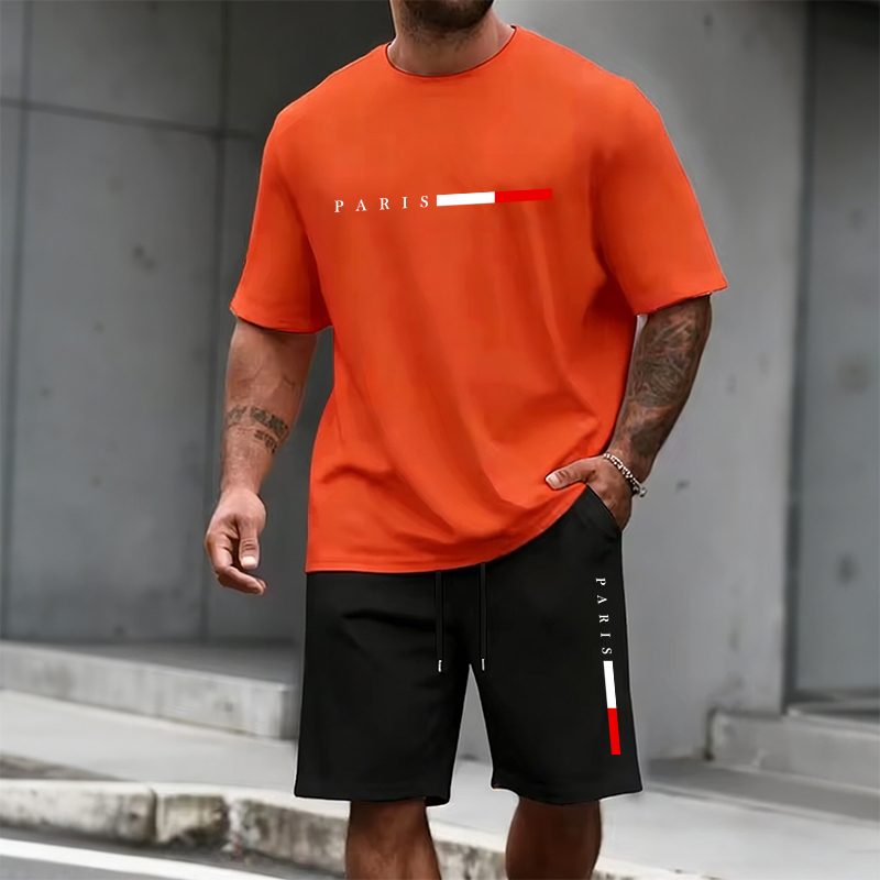 Men's Tracksuit 2 Piece  O-nec - Summer Clothing Plus recension och pris