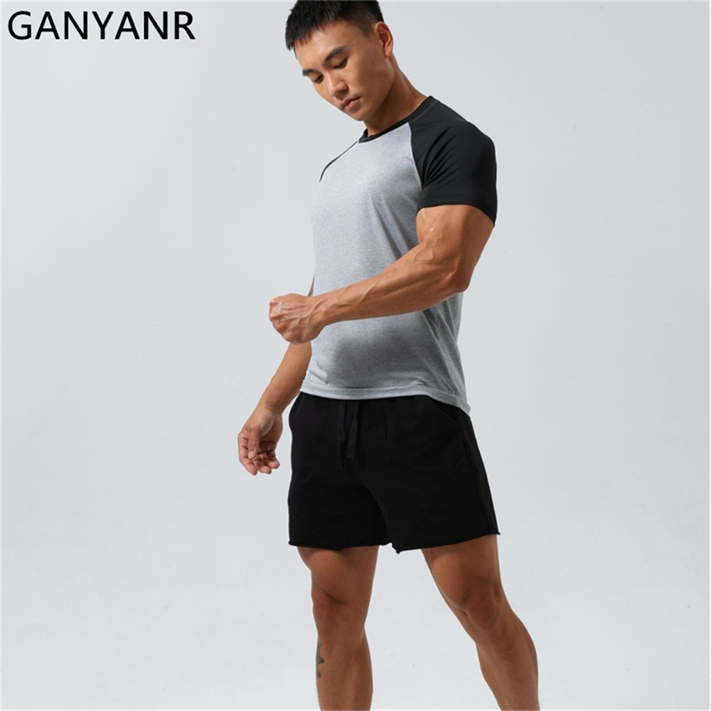 GANYANR Men's Running T-shirt  - Summer Golf Clothing recension och pris