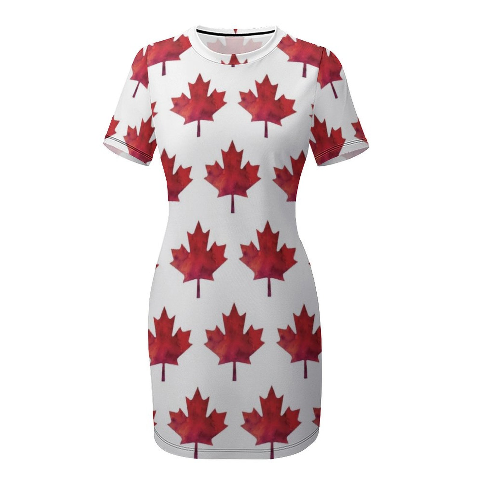 Canada Day Watercolour Maple L - Summer Clothing Women Canada recension och pris