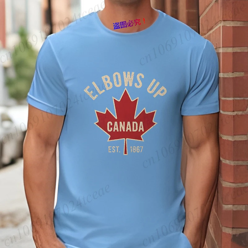 Elbows Up Canada T-shirt  for  - Summer Clothing Women Canada recension och pris
