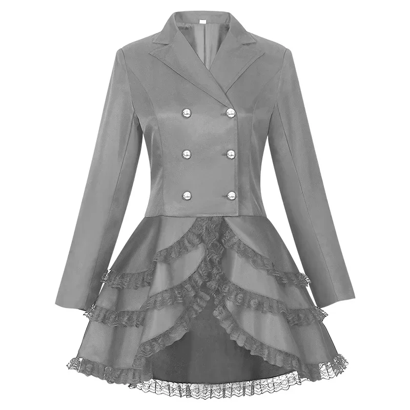 Women Gothic Dress Lace Perfor - Summer Renaissance Clothing recension och pris