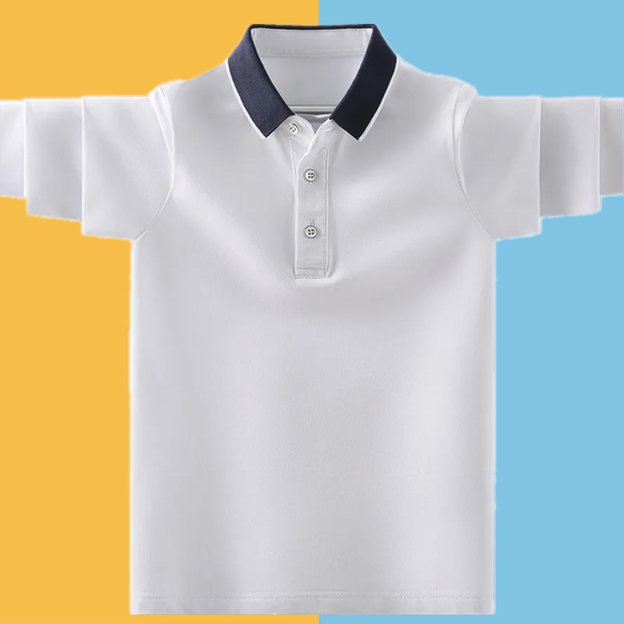 Kids School Uniform Polo Shirt - Summer Clothing Toddler recension och pris