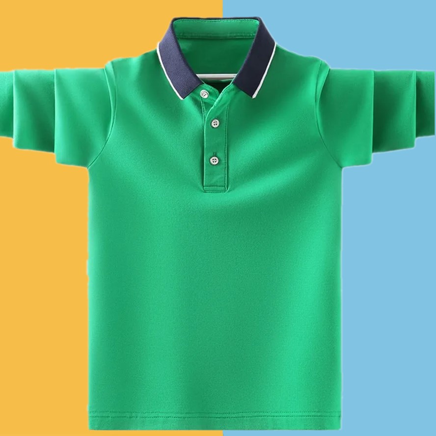 Kids School Uniform Polo Shirt - Summer Clothing Toddler recension och pris