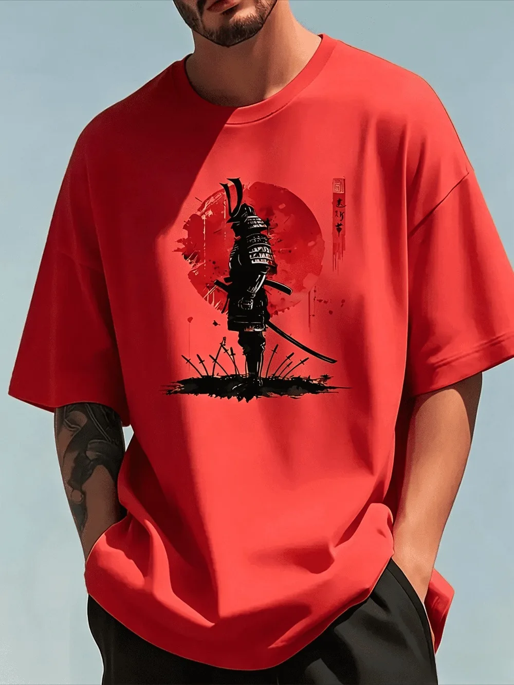 Fashiona Casual Loose Japanese - Japanese Summer Clothing Men recension och pris