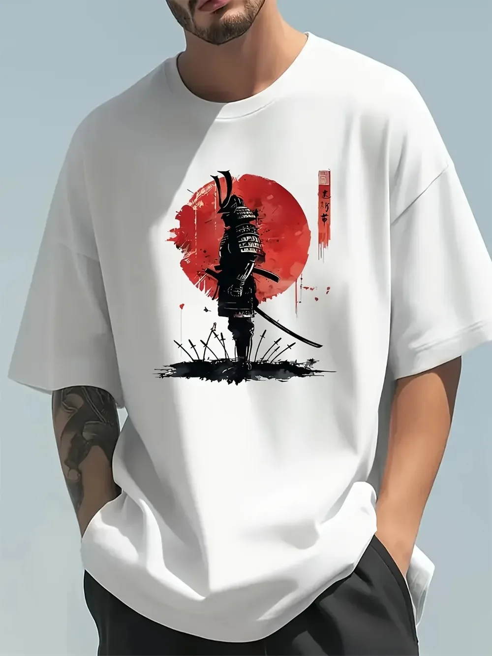 Fashiona Casual Loose Japanese - Japanese Summer Clothing Men recension och pris