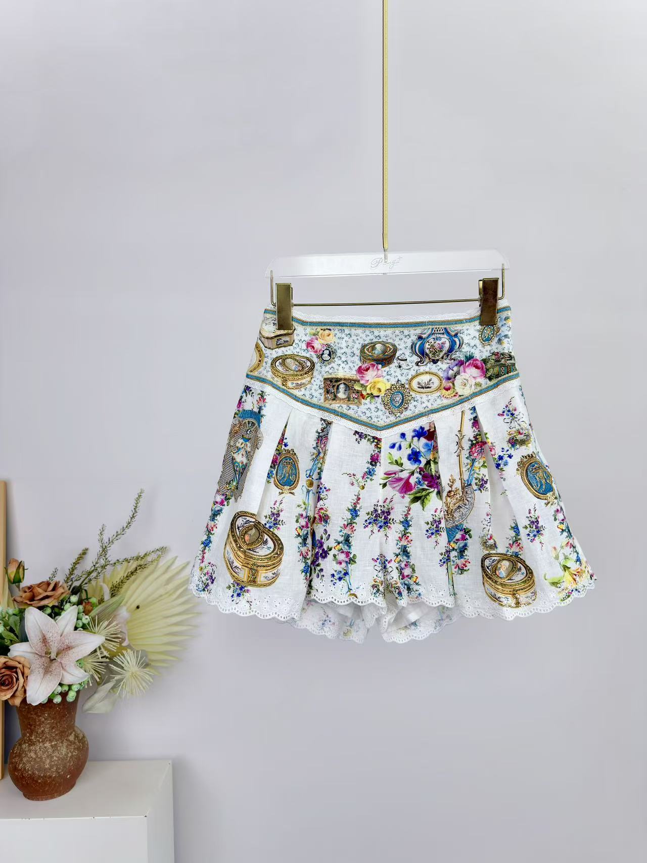2026 Women Flower Print Set Cr - Summer Linen Clothing For Women recension och pris