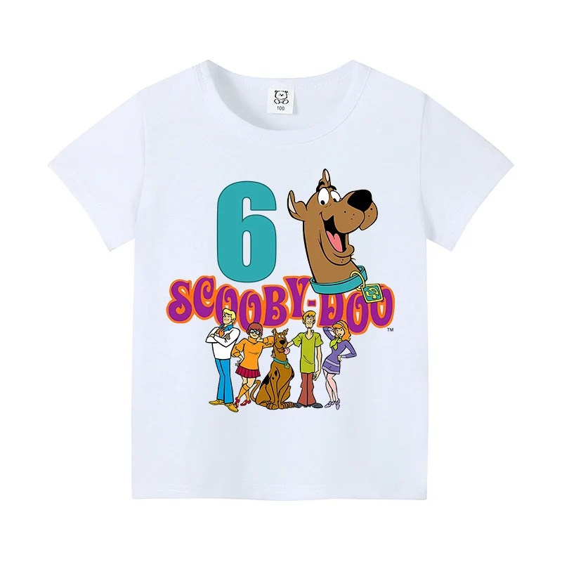 Scooby-Doo Birthday Number Tee - Summer Clothing Toddler recension och pris