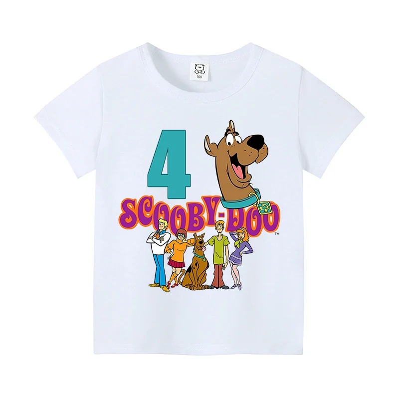 Scooby-Doo Birthday Number Tee - Summer Clothing Toddler recension och pris