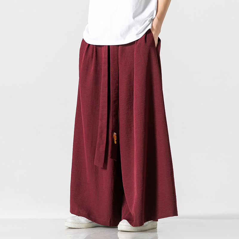 2023 Summer Mens Wide Leg Pant - Japanese Summer Clothing Men recension och pris