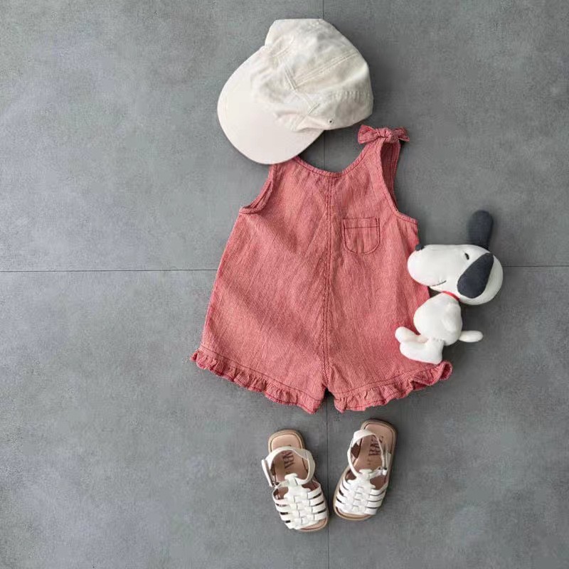 HY2831 Girls Summer Romper wit - Summer Clothing Toddler recension och pris