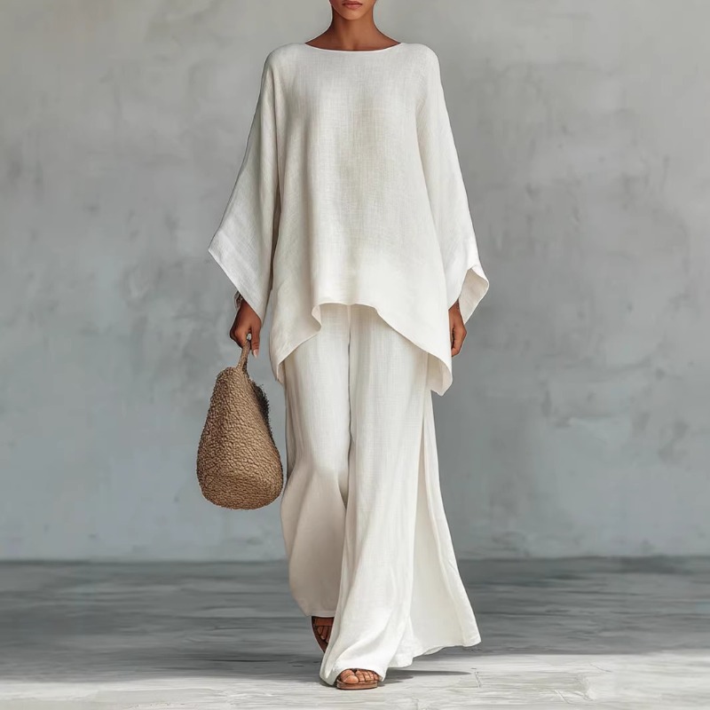 Spring New Fashion Linen Loose - Summer Linen Clothing For Women recension och pris