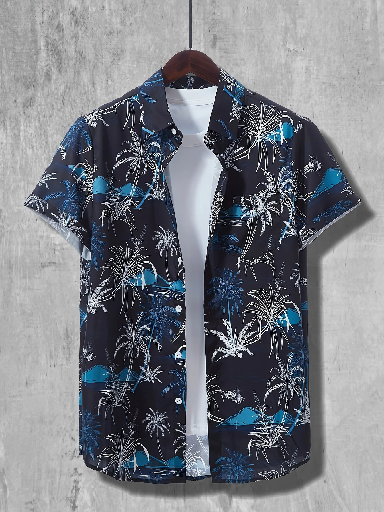 Coconut Palm Print Hawaiian Sh - Summer Clothing Resort recension och pris