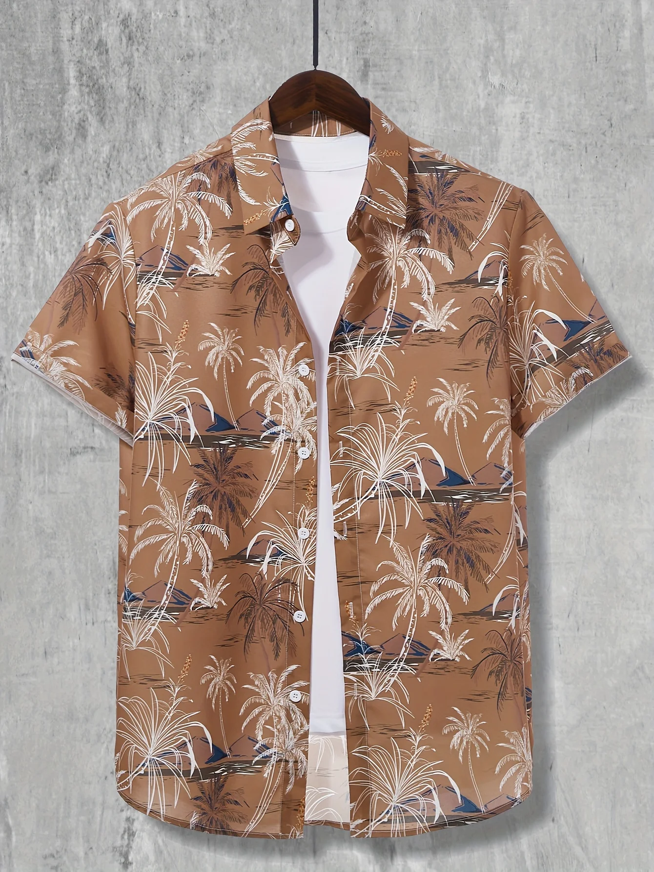 Coconut Palm Print Hawaiian Sh - Summer Clothing Resort recension och pris